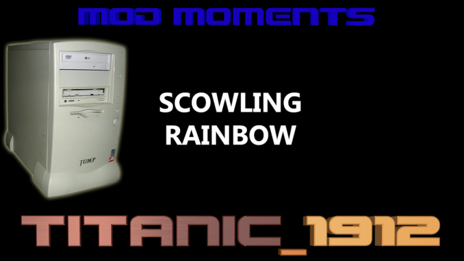 MOD MOMENTS SCOWLING RAINBOW