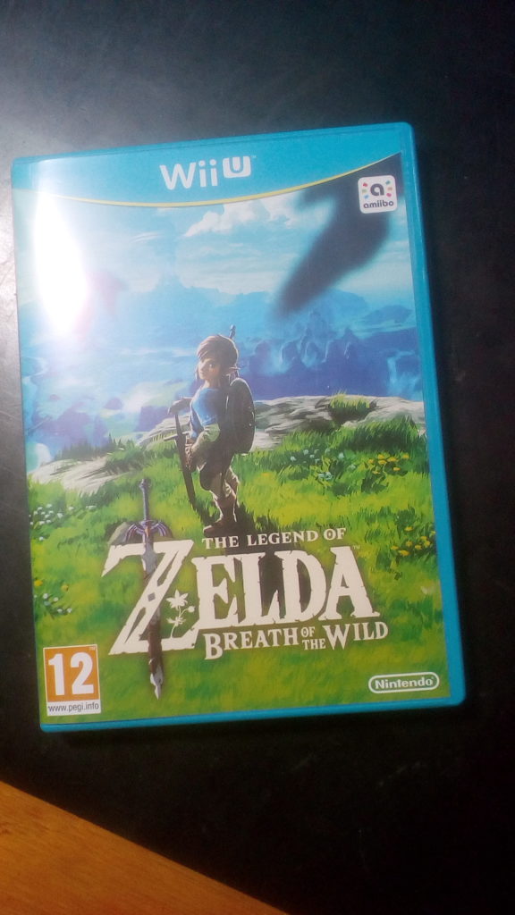 Caja de The Legend Of Zelda Breath Of The Wild WII U