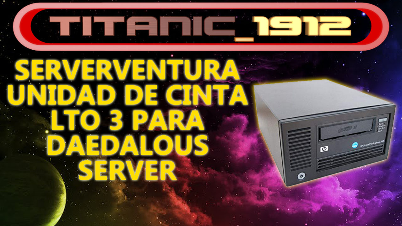 UNIDAD DE CINTA LTO 3 PARA DAEDALOUS-SERVER [SERVERVENTURA]